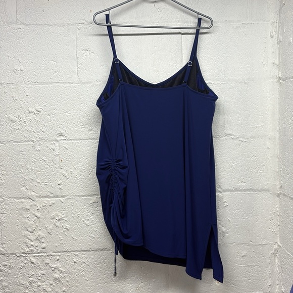 MagicSuit Brynn One Piece swim dress size 18W NAVY - Picture 4 of 8